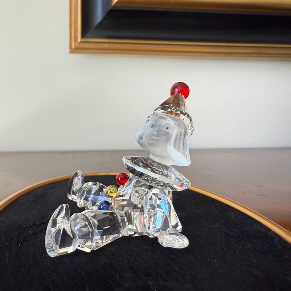 Swarovski Crystal Puppet Clown Figurine W/ COA & Box EUC - Picture 5 of 16